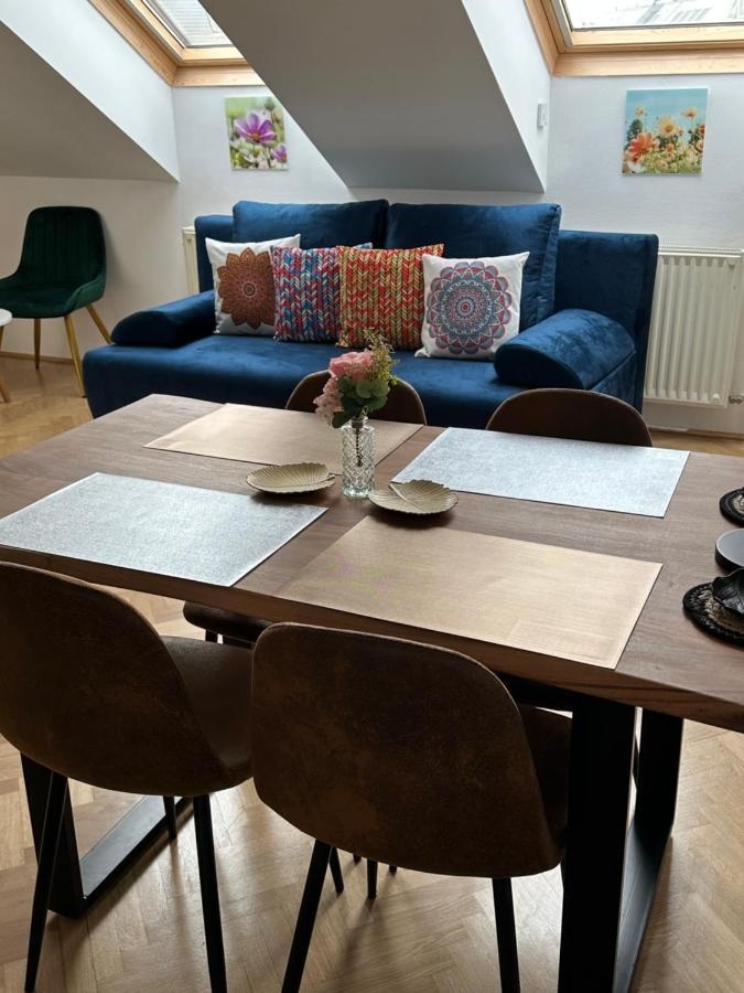 Klimatisiertes Dachgeschoss City Apartment In Zentrum Wiens Eksteriør billede