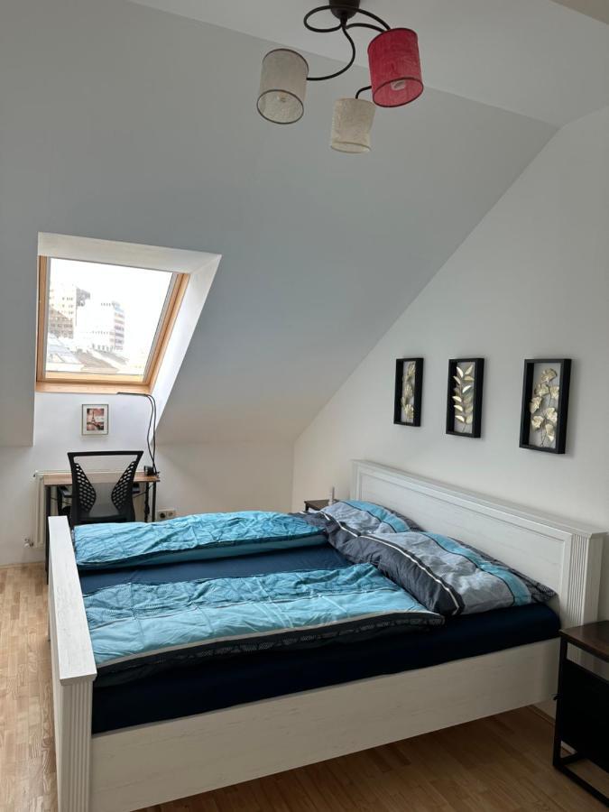 Klimatisiertes Dachgeschoss City Apartment In Zentrum Wiens Eksteriør billede